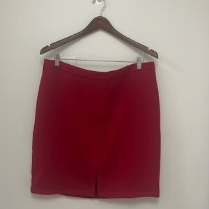 Banana Republic Red Skirt